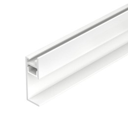 Профиль PLINTUS-H35-F-2000 WHITE алюм. L2000 Arlight 043605