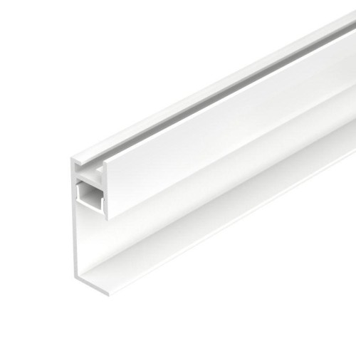 Профиль PLINTUS-H35-F-2000 WHITE алюм. L2000 Arlight 043605