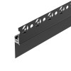 Профиль PLINTUS-FANTOM-H35-2000 BLACK алюм. L2000 Arlight 043665