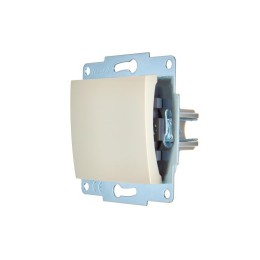 Выключатель 1-кл. 1п СП ASTI 10А IP20 механизм крем. LEZARD 7081-0388-100