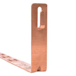 Держатель под черепицу L330мм с крючком Cu PROxima EKF lp-d2209-cu