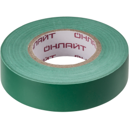 Изолента ПВХ 61 883 OIT-B19-20/G зел. ОНЛАЙТ 61883