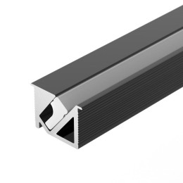 Профиль SL-BEVEL-H10-F14-2000 ANOD BLACK алюм. L2000 Arlight 044084