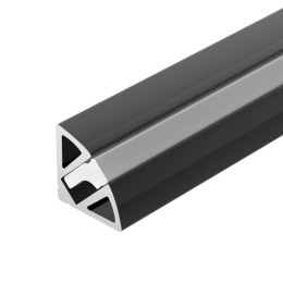 Профиль SL-KANT-H11-2000 ANOD BLACK алюм. L2000 Arlight 044086