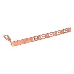 Держатель под черепицу L330мм с крючком скрученный Cu PROxima EKF lp-d2206-cu