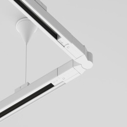 Коннектор поворотный шарнирный Trinity бел. Voltega TRA-VGL005CS-31W