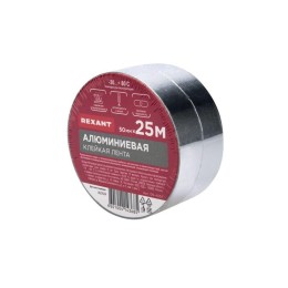 Лента алюминиевая 50ммх25м Rexant 09-4352
