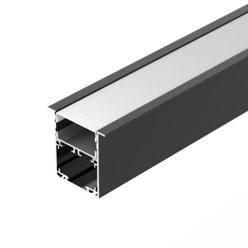 Профиль SL-LINIA52-3L-F-2000 ANOD BLACK алюм. L2000 Arlight 044685