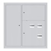 Щит этажный ЩЭ 3кв. слаботочка слева (1000х950х160) PROxima EKF mb29-v-3z
