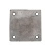 Держатель кровельный с подставкой h100/65мм NI PROxima EKF lp-d2106-ni