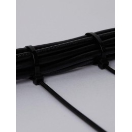 Хомут кабельный 4.8х300 нейл. черн. (уп.100шт) IEK UHH32-D048-300-100