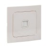 Розетка компьютерная 1-м Стокгольм RJ45 механизм бел. PROxima EKF EYK01-035-10