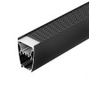 Профиль LINE-5075-U-HONEYCOMB-2000 BLACK алюм. L2000 Arlight 044885