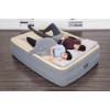 Кровать надувная 203х152х46см+встр. насос 220В (67486) Bestway 6941607326367