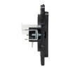 Розетка компьютерная 1-м Стокгольм RJ45 механизм черн. PROxima EKF EZK01-035-10