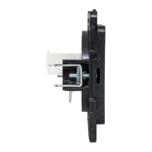 Розетка компьютерная 1-м Стокгольм RJ45 механизм черн. PROxima EKF EZK01-035-10