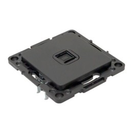 Розетка компьютерная 1-м Стокгольм RJ45 механизм черн. PROxima EKF EZK01-035-10