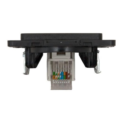 Розетка компьютерная 1-м Стокгольм RJ45 механизм черн. PROxima EKF EZK01-035-10