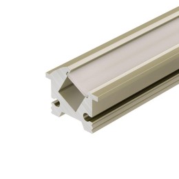 Профиль SL-BEVEL-H12-F13-2000 ANOD OLIVE GREY алюм. L2000 Arlight 045328