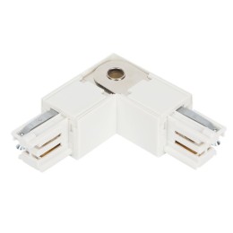 Муфта Г-образная универс. RS 3C TRACK LCU WH 66х66мм бел. Русский Свет 19131021046