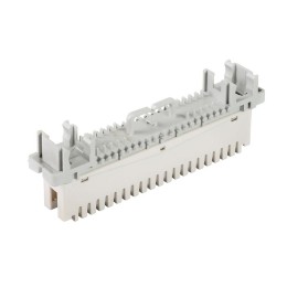 Плинт универсальный ПВТ-10Р-5е 10 пар размыкаемые контакты 0...9 ССД 120902-00081