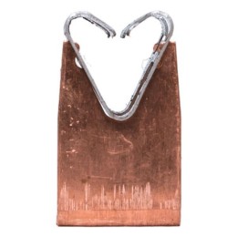 Держатель токоотвода металлический 35мм L20мм Ni/Сu PROxima EKF lp-d2115-20-cu