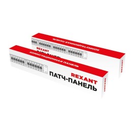 Панель коммутационная высокой плотности с кабельными органайзерами 19дюйм 1U 48 портов U/UTP RJ-45 C