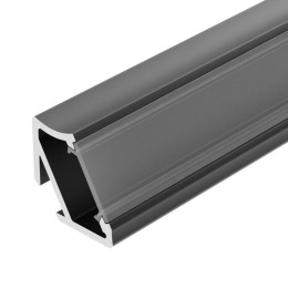 Профиль ALM-V60-2020 ANOD Black алюм. Arlight 026694(1)