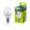 Лампа светодиодная LED-G45-7W-E14-3000K 172-265В "Шар" Ergolux 12142