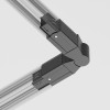 Коннектор поворотный шарнирный Trinity черн. Voltega TRA-VGL005CS-31B