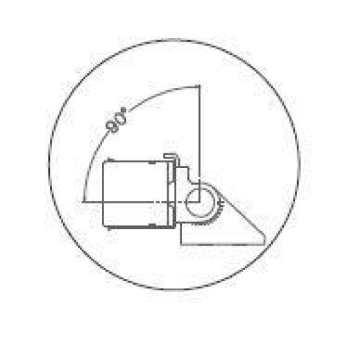 Крепление монтажное поворотное для профиля шириной до 25мм 1шт VARTON V4-R0-10.0007.KIT-0081
