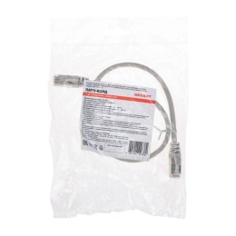 Патч-корд F/UTP кат.5e RJ45-RJ45 26AWG LSZH 0.5м сер. Rexant 02-0110-05