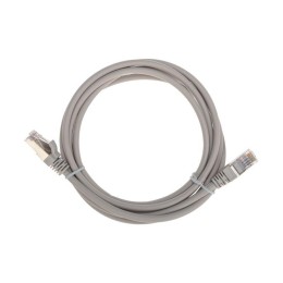 Патч-корд F/UTP кат.5e RJ45-RJ45 26AWG LSZH 2м сер. Rexant 02-0110-2