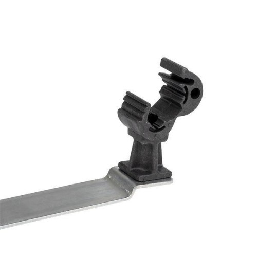 Держатель под черепицу с пластиковым фиксатором L100мм Ni PROxima EKF lp-42101-ni