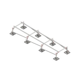 Конструкция опорная для установки оборудования TECHNORAPTOR STEELFOOT 1000х4000 КМ TR0105