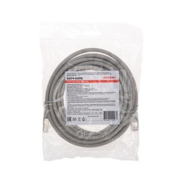 Патч-корд F/UTP кат.6 RJ45-RJ45 26AWG LSZH 5м сер. Rexant 02-0210-5