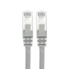 Патч-корд S/FTP CAT 6A (10G) RJ45-RJ45 28AWG LSZH сер. 0.5м Rexant 02-0390-05