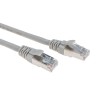 Патч-корд S/FTP CAT 6A (10G) RJ45-RJ45 28AWG LSZH сер. 10м Rexant 02-0390-10