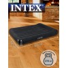 Кровать надувная 152х203х25см+встр. насос 220В (64150ND) INTEX 6941057422916