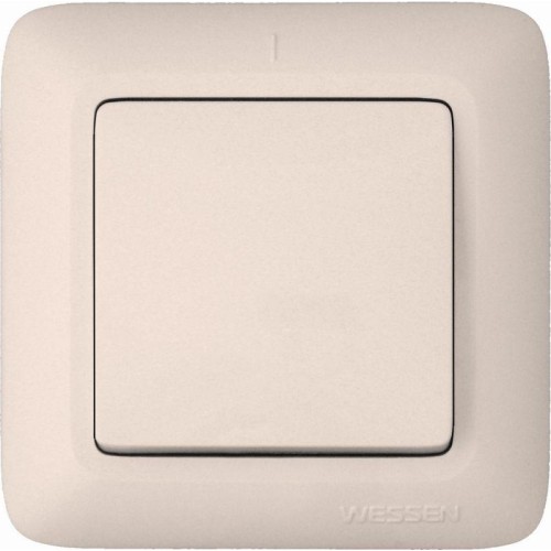 Выключатель 1-кл. СП Прима 6А IP20 сл. кость (опт. упак.) SchE S16-057-S