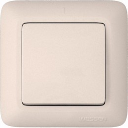 Выключатель 1-кл. СП Прима 6А IP20 сл. кость (опт. упак.) SchE S16-057-S