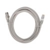 Патч-корд S/FTP CAT 6A (10G) RJ45-RJ45 28AWG LSZH сер. 3м Rexant 02-0390-3