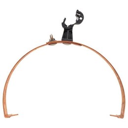 Держатель коньковый регулируемый с пластиковым фиксатором 130-240мм Cu PROxima EKF lp-d2204-cu