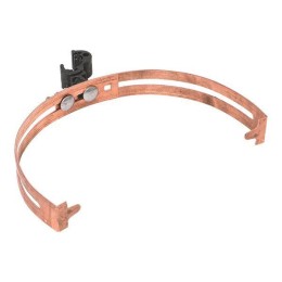 Держатель коньковый регулируемый большой с пластиковым фиксатором 230-350мм Cu PROxima EKF lp-42310-