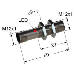 Выключатель бесконтактный PS2-12M50-6B11-C4 МЕГА-К A8010-79688790