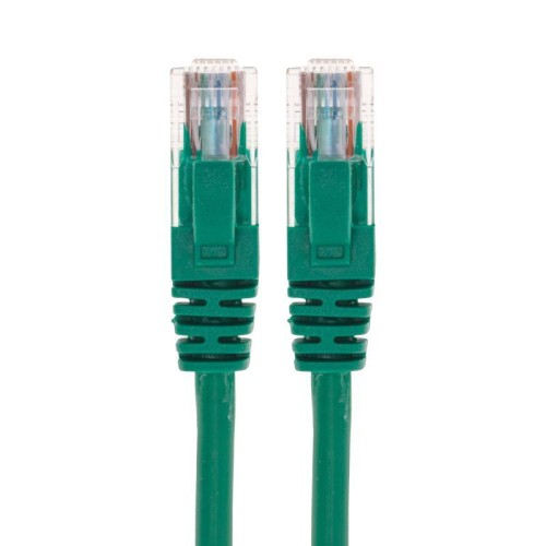 Патч-корд U/UTP CAT 5e RJ45-RJ45 26AWG LSZH зел. 0.3м Rexant 02-0106-03