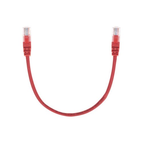 Патч-корд U/UTP CAT 5e RJ45-RJ45 26AWG LSZH красн. 0.3м Rexant 02-0103-03