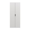 Дверь двойная сплошная IT-CQE 1400х800 RAL7035 DKC RGITCPED1480