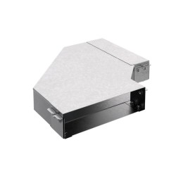 Короб угловой горизонтальный 90град. КУ90Г.200.50.425.1.5.1 СОЭМИ Н7245205271