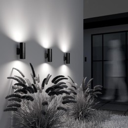 Светильник Bowery 2х50Вт GU10 IP54 бра настен. Maytoni O583WL-02B